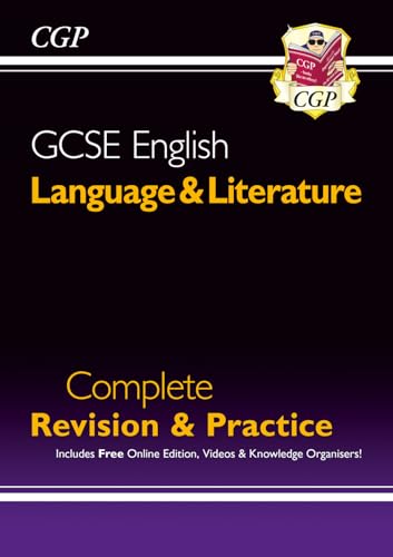 New GCSE English Language & Literature Complete Revision & Practice (with Online Edition and Videos) (CGP GCSE English) von Coordination Group Publications Ltd (CGP)